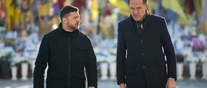 НАТО войдет на Украину сразу после подписания мира с РФ – Рютте