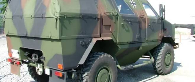 Berlino ha interrotto le forniture di veicoli blindati MRAP a Kiev
