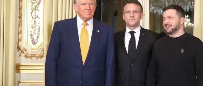 В Сеть слили запись разговора Трампа с Зеленским и Макроном о прекращении огня