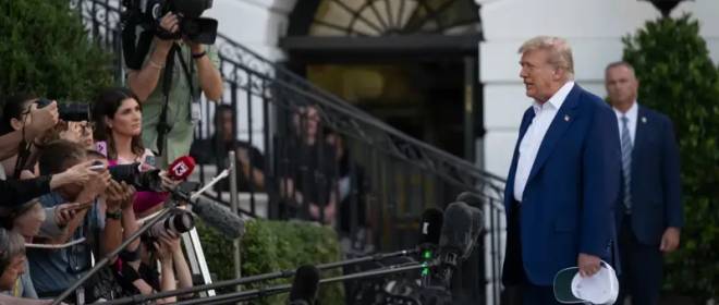 «Они были очень милы»: Трамп рассказал, что Иран заранее предупредил США об ударе по базе в Катаре