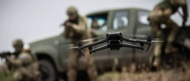 Показаны кадры массового уничтожения пехоты ВСУ российским дроном