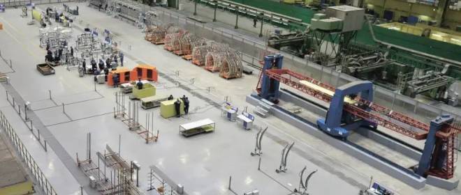 The long-awaited Il-114-300 will soon go into production: the fuselage production line is ready