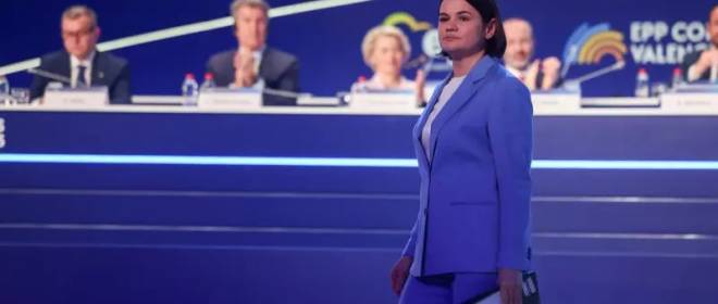 Тихановская назвала условия установления мира на Украине и в Европе