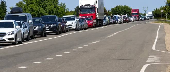 Транспортные сложности юга РФ повторятся на Украине в десятикратном размере