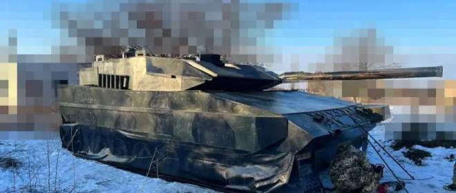 На Украине начали изготавливать качественные макеты немецких танков Leopard 2А6