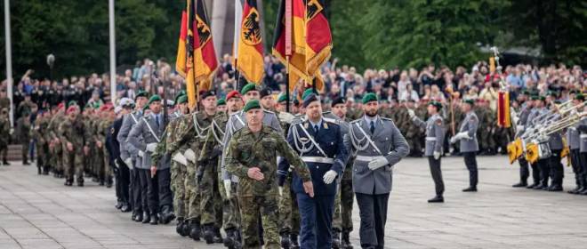 В Берлине призвали немецких военных поднять европейский флаг на Украине