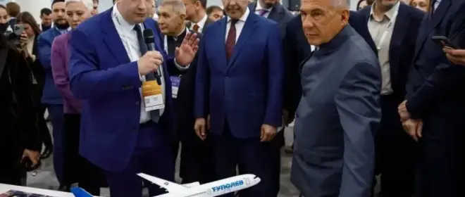 En Rusia se está trabajando en la creación del avión de pasajeros Tu-454.