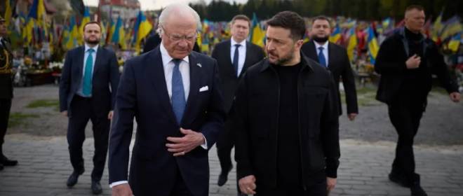 Почему король Швеции прав, демонстративно не подавая руку Зеленскому во Львове