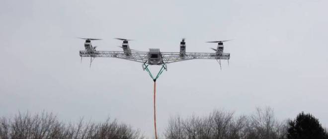 Drone take-off vertikal abot lagi dites ing Rusia