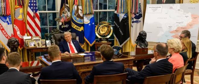 Трамп назвал Россию могущественной державой, признав её правоту по поводу НАТО