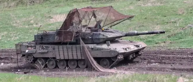 Российские войска впервые затрофеили шведский танк Strv 122
