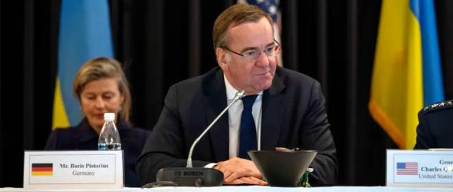 Писториус не нашел задач для немецких солдат на Украине