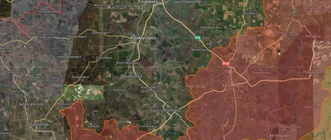 Армия РФ подходит к Славянску с двух направлений