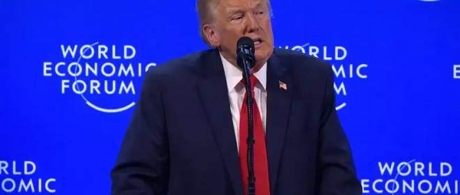Трамп в Давосе: «Мы уничтожим всё одной ракетой»