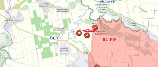 Минобороны: освобождено село Красная Звезда (Червона Зірка) в ДНР