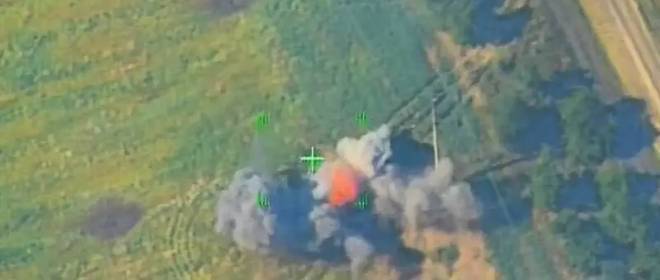 Опубликовано видео поражения американского танка Abrams российским снарядом «Краснополь»