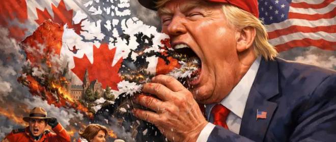 Будет ли президент Трамп «кушать по частям» Канаду?