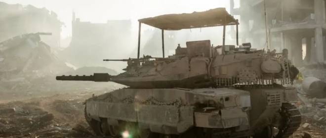 Израильская бронетехника несет потери в Ливане из-за беспомощной активной защиты