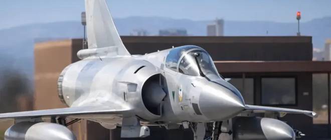 Появилось видео первого применения истребителей Mirage-2000 в зоне СВО
