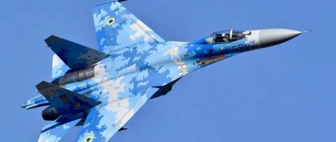 Истребитель Су-27 ВС ВСУ сбит в районе Запорожья