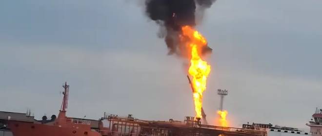 AP: ударом по газовозу Россия поставила под вопрос американский СПГ для Украины