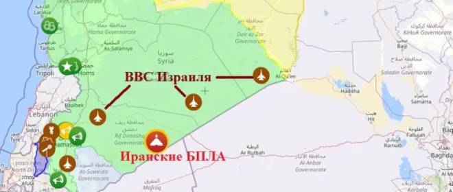 Сирия оказалась втянута в противостояние между Израилем и Ираном