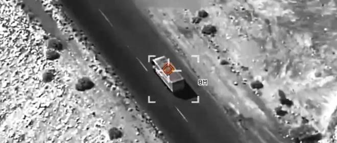 Пентагон показал кадры уничтожения пусковых установок иранских ракет