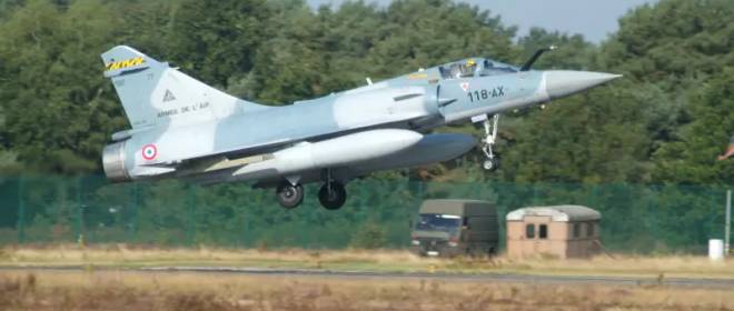 Париж тайно передал Украине три истребителя Mirage 2000-5F