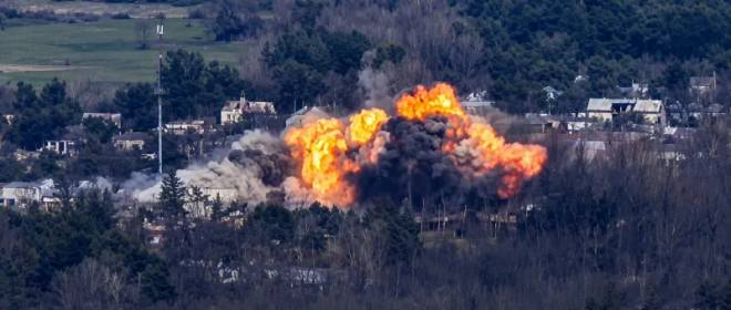 ФАБ-3000 накрыла ПВД боевиков, сбежавших из Красного Лимана