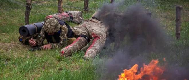 «Большой прикол»: офицеры ВСУ сожгли сотни тел погибших боевиков, чтобы скрыть потери