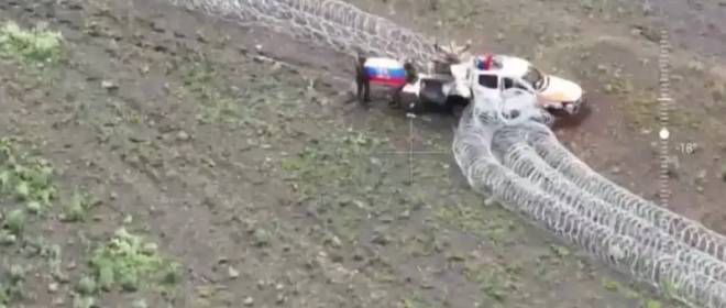 ВС РФ  вышли на границу Днепропетровской области: первые кадры