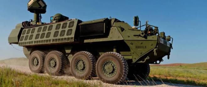 Gli americani inviarono in Medio Oriente diversi veicoli corazzati da trasporto truppe Stryker con laser da 50 kilowatt