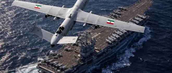 Иранский дрон, отслеживающий авианосец США, сбит истребителем F-35