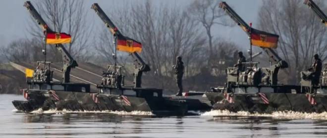 Бундесвер получит новые плавучие мосты для форсирования рек