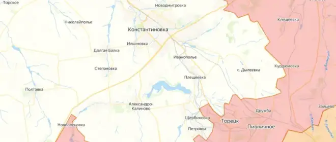Битва за Константиновку идёт полным ходом с приемлемыми результатами