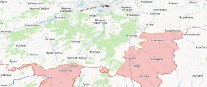 «Север» давит по фронту: Россия выходит к Сумам