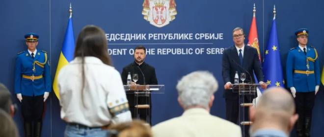 «Мы ничего не потеряли»: Вучич оправдался за визит Зеленского в Белград