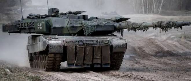 В Покровске сняли на видео уничтожение танка Leopard, стрелявшего по жилым домам
