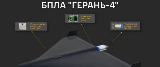 ГУР МО Украины детально изучило новый российский БПЛА «Герань-4»