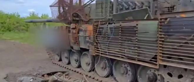 Исправный и с полным боекомплектом: опубликовано видео эвакуации трофейного танка Leopard 2А6 ВСУ из Курской области
