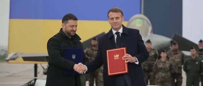 Оплатит Россия: Зеленский выпросил у Макрона 100 истребителей Rafale