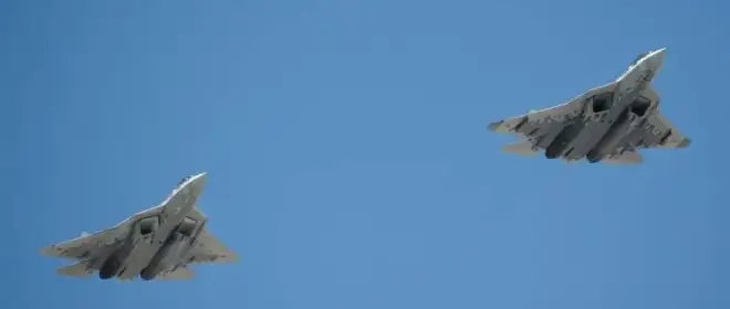 Militärbericht: Russischer Su-57-Kampfjet entgeht erfolgreich dem Radar im nördlichen Militärbezirk (NVO)