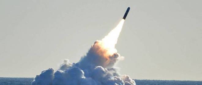 El misil nuclear británico Trident II se estrelló inmediatamente después del lanzamiento