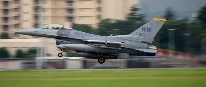 Стали известны бортовые номера первых пяти истребителей F-16 для Украины