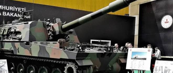 Турция может поставить на Украину самоходные гаубицы T-155 Firtina