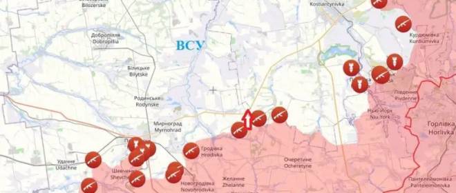 Штурмовики ВС РФ прорвались к важной трассе Покровск – Константиновка в ДНР