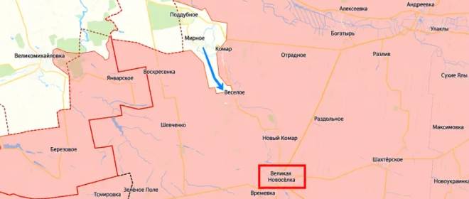 Украинское контрнаступление: ВСУ продвигаются к Великой Новосёлке