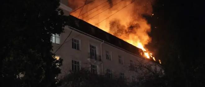 ВС России сожгли иностранных наемников в гостинице в Сумах