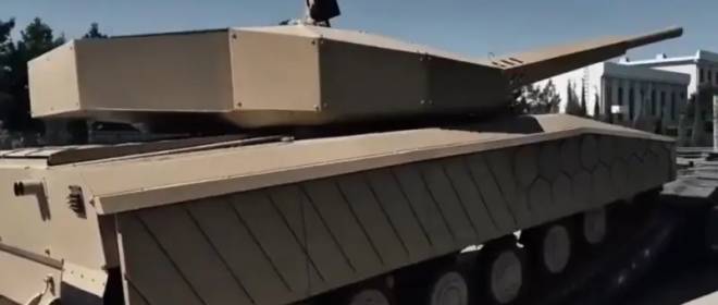Uzbekistan Shows T-64B Tank in Stealth Modification