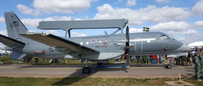 Сообщается об уничтожении российским Су-57 шведского самолета ДРЛО Saab 340